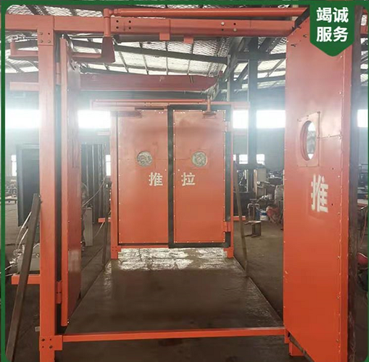 礦用行人風(fēng)門,行人手動無壓風(fēng)門傷人事故